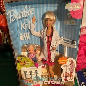 NIB Doctor Barbie & Kelly children’s Doctor